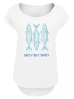 Рубашка F4NT4STIC Salty But Sweet, белый