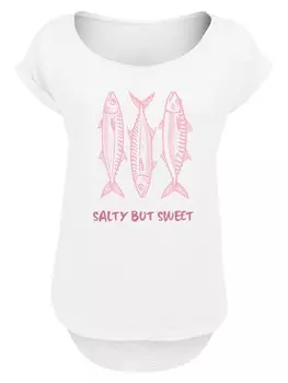 Рубашка F4NT4STIC Salty But Sweet Summer, белый