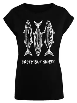 Рубашка F4NT4STIC Salty But Sweet Summer, черный