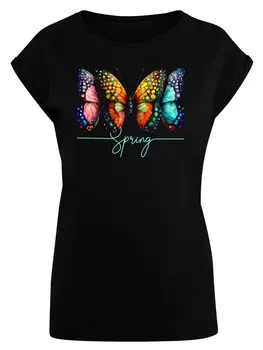 Рубашка F4Nt4Stic Schmetterling Illusion, черный