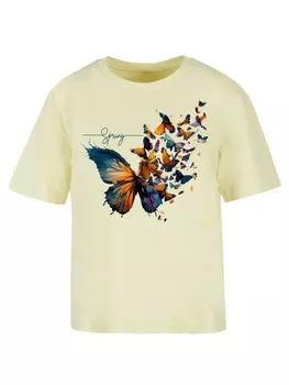 Рубашка F4Nt4Stic Schmetterling, желтый