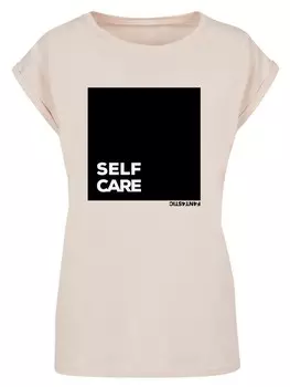 Рубашка F4NT4STIC SELF CARE, песочный