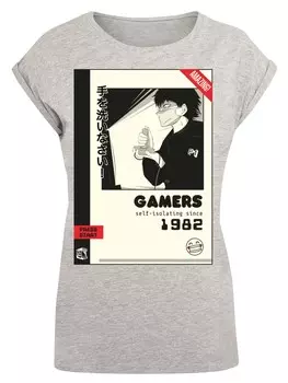 Рубашка F4Nt4Stic, серый