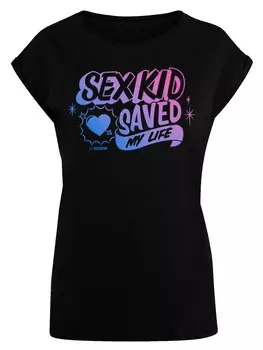 Рубашка F4NT4STIC Sex Education Sex Kid Blend Netflix TV Series, черный