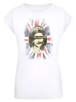 Рубашка F4NT4STIC Sex Pistols God Save The Queen, белый