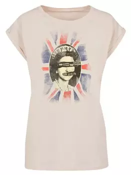 Рубашка F4NT4STIC Sex Pistols God Save The Queen, песочный