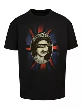 Рубашка F4NT4STIC Sex Pistols God Save The Queen, черный