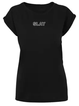 Рубашка F4NT4STIC Slay, черный