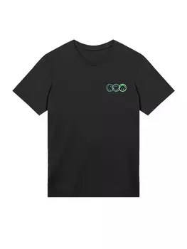 Рубашка F4NT4STIC Smiley Originals Future Forecast Streetwear Front, черный