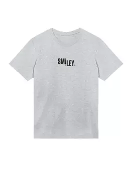 Рубашка F4NT4STIC Smiley, пятнистый серый