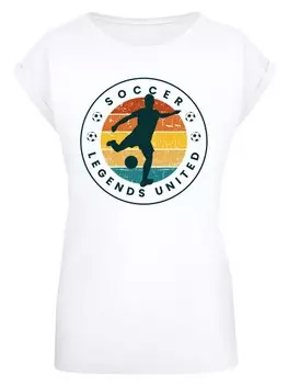 Рубашка F4NT4STIC Soccer Legends United, белый