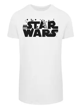 Рубашка F4NT4STIC Star Wars, белый