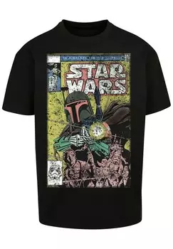 Рубашка F4NT4STIC Star Wars Boba Fett Comic, черный