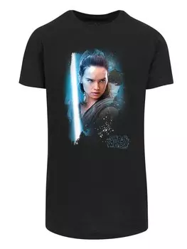 Рубашка F4NT4STIC Star Wars Last Jedi Rey, черный