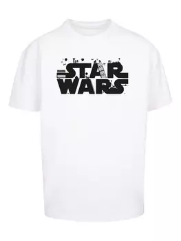 Рубашка F4NT4STIC Star Wars Minimalist, белый