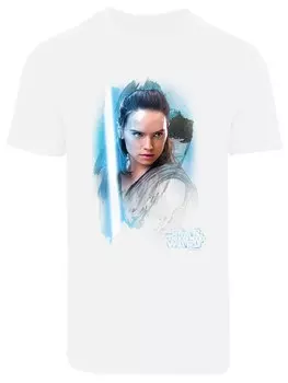 Рубашка F4NT4STIC Star Wars The Last Jedi Rey Brushed, белый