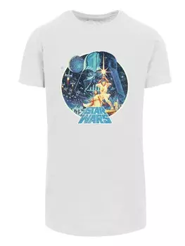 Рубашка F4NT4STIC Star Wars Vintage Victory, белый