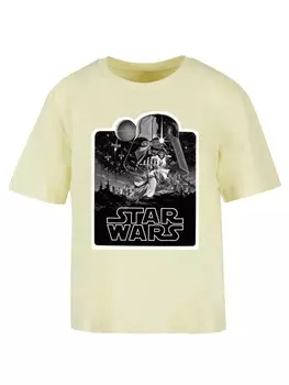 Рубашка F4NT4STIC Star Wars, желтый