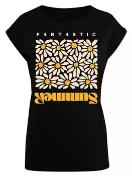 Рубашка F4Nt4Stic Summer Sunflower, черный