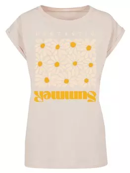 Рубашка F4NT4STIC Summer Sunflower, песочный