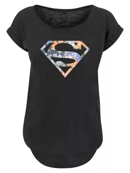 Рубашка F4NT4STIC Superman, черный