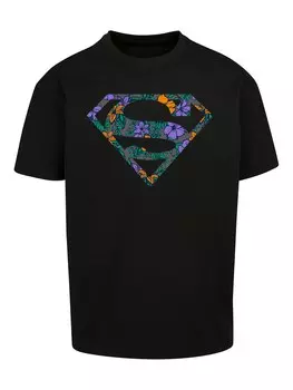 Рубашка F4NT4STIC Superman, черный