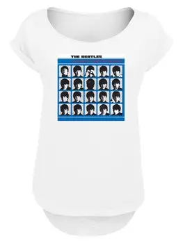 Рубашка F4NT4STIC The Beatles Retro, белый