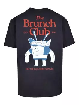 Рубашка F4NT4STIC The Brunch Club, цвет Light blue/Dark blue