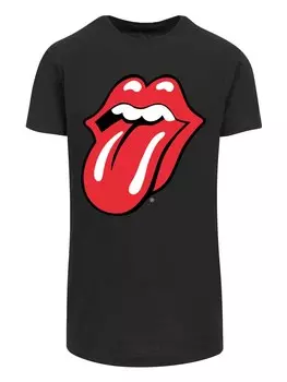 Рубашка F4NT4STIC The Rolling Stones, черный