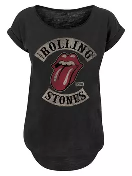 Рубашка F4NT4STIC The Rolling Stones Tour78 Blk, черный