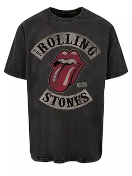 Рубашка F4NT4STIC The Rolling Stones Tour78, черный