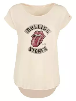 Рубашка F4NT4STIC The Rolling Stones Tour78, светло-бежевый