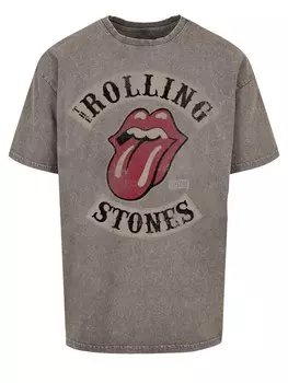 Рубашка F4NT4STIC The Rolling Stones Tour78, темно-серый