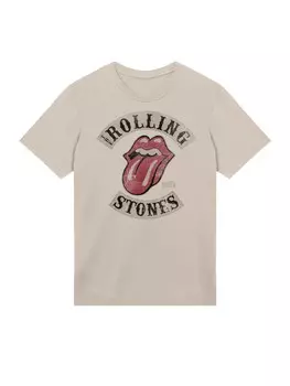 Рубашка F4NT4STIC The Rolling Stones Tour 78, песочный