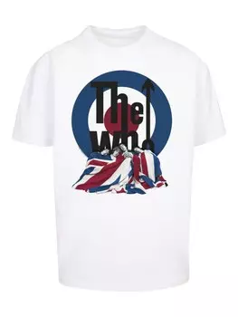 Рубашка F4NT4STIC The Who Flag Blanket, белый