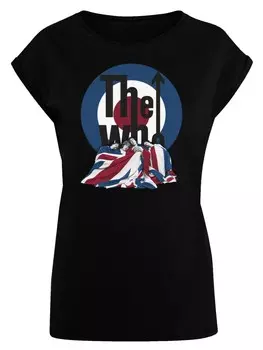 Рубашка F4NT4STIC The Who Flag Blanket, черный