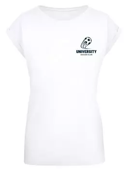 Рубашка F4NT4STIC University Soccer Club Classic Minimalist, белый