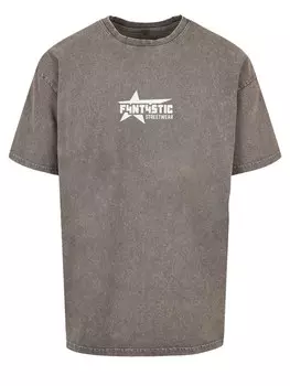 Рубашка F4NT4STIC Valentines Streetwear, серый