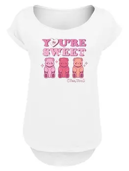 Рубашка F4NT4STIC Valentinstag Youre Sweet Gummy Bears, белый