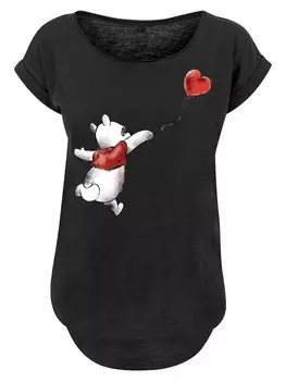 Рубашка F4NT4STIC Winnie The Pooh Winnie & Balloon, черный
