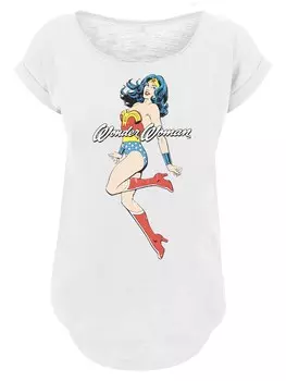 Рубашка F4NT4STIC Wonder Woman, белый