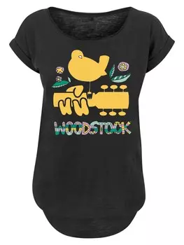 Рубашка F4Nt4Stic Woodstock Artwork, черный