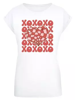 Рубашка F4NT4STIC XOXO Herz Love, белый