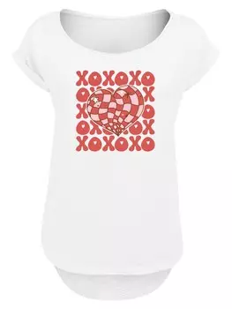 Рубашка F4NT4STIC XOXO Herz Love, белый