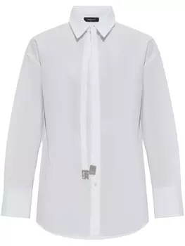 Рубашка Fabiana Filippi с галстуком, белый