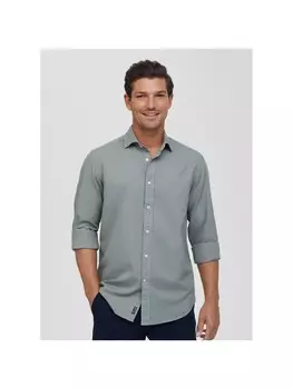 Рубашка Faconnable, цвет kaki