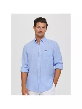 Рубашка Faconnable Hemd, синий