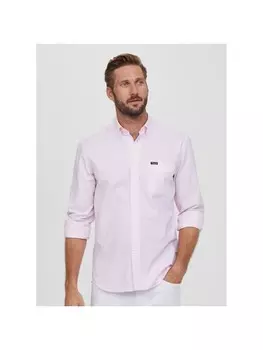 Рубашка Faconnable, розовый