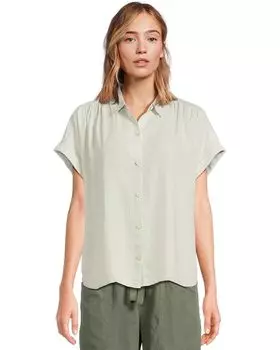 Рубашка Faherty Breeze Shirt, цвет Icy Blue Wash