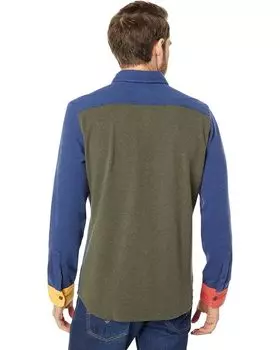 Рубашка Faherty Knit Alpine Fun Shirt, цвет Holiday Mix